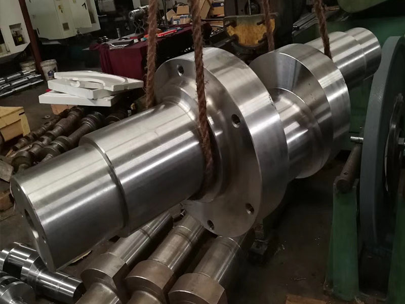 Heavy-duty crankshaft machining