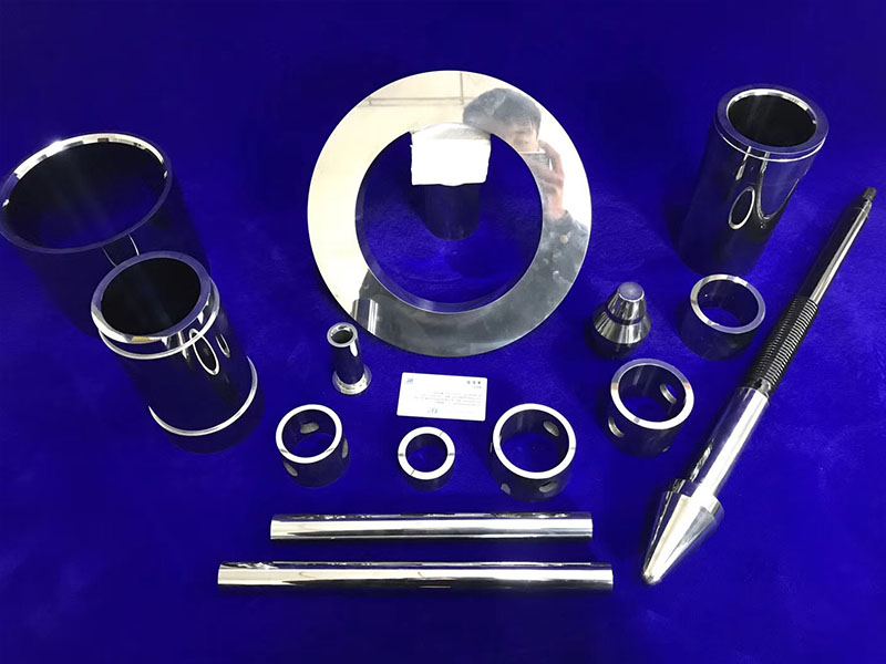 Cemented carbide Valve Seats and Stems for oil and gas